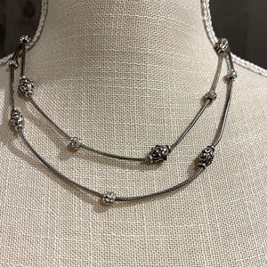 Brighton double strand necklace